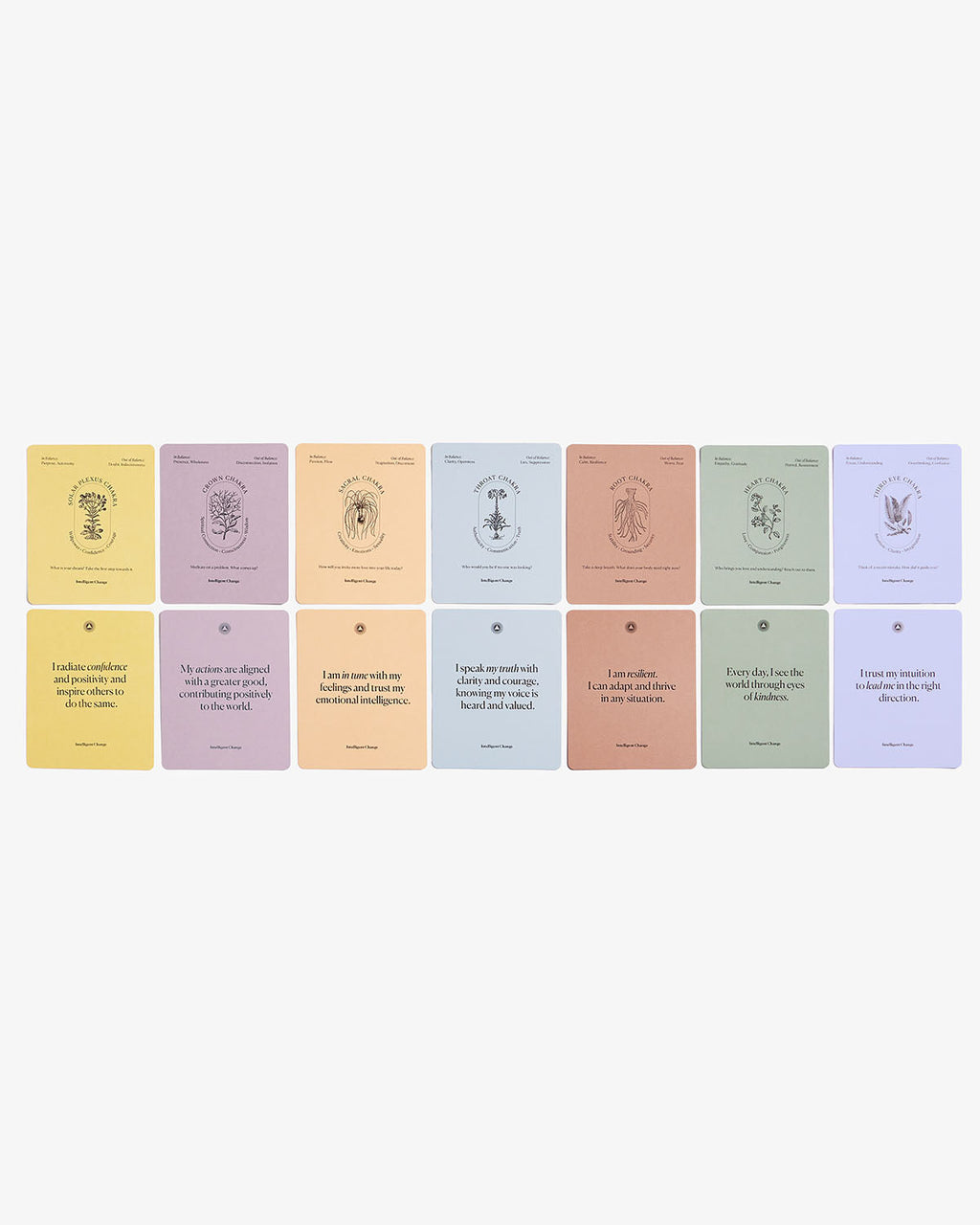 Mindful Affirmations for Chakra Balancing Intelligent Change