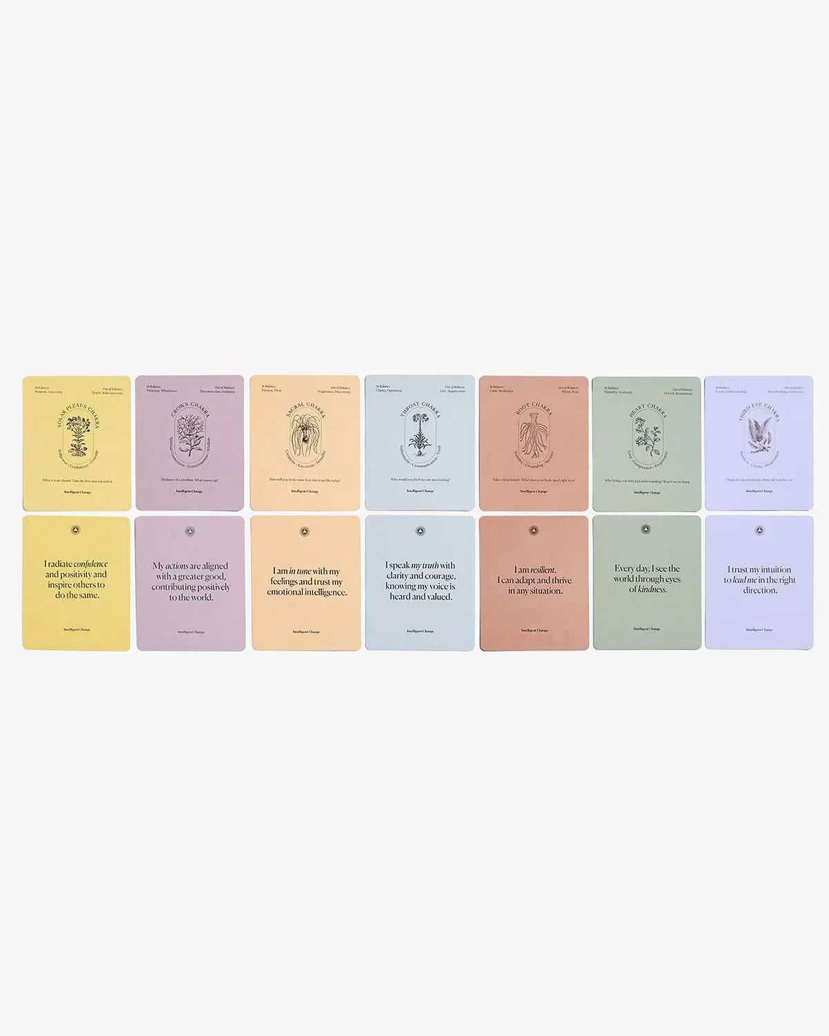 Mindful Affirmations for Chakra Balancing Intelligent Change