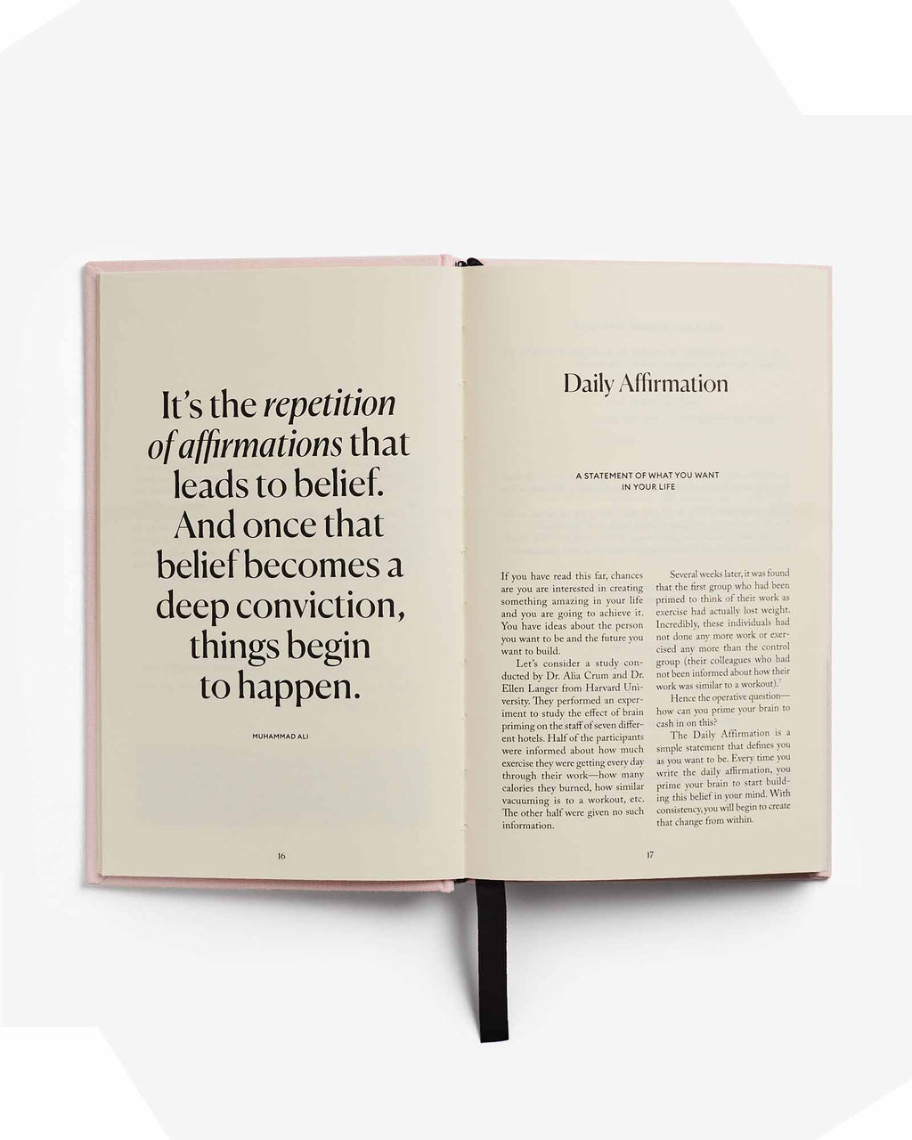 The Five Minute Journal - Blush Pink Intelligent Change