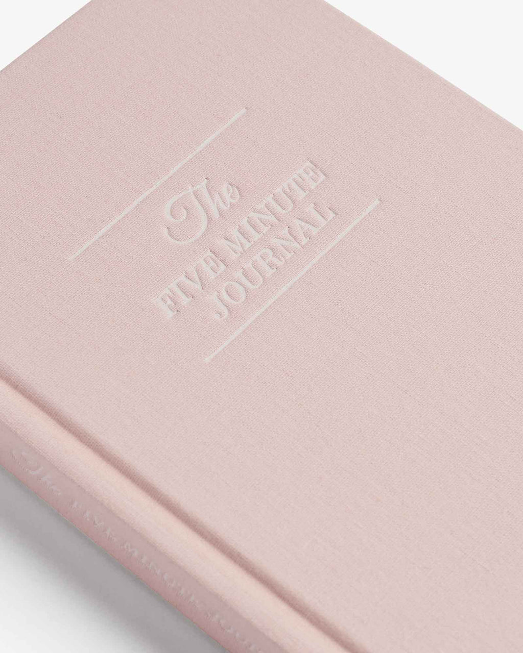 The Five Minute Journal - Blush Pink Intelligent Change