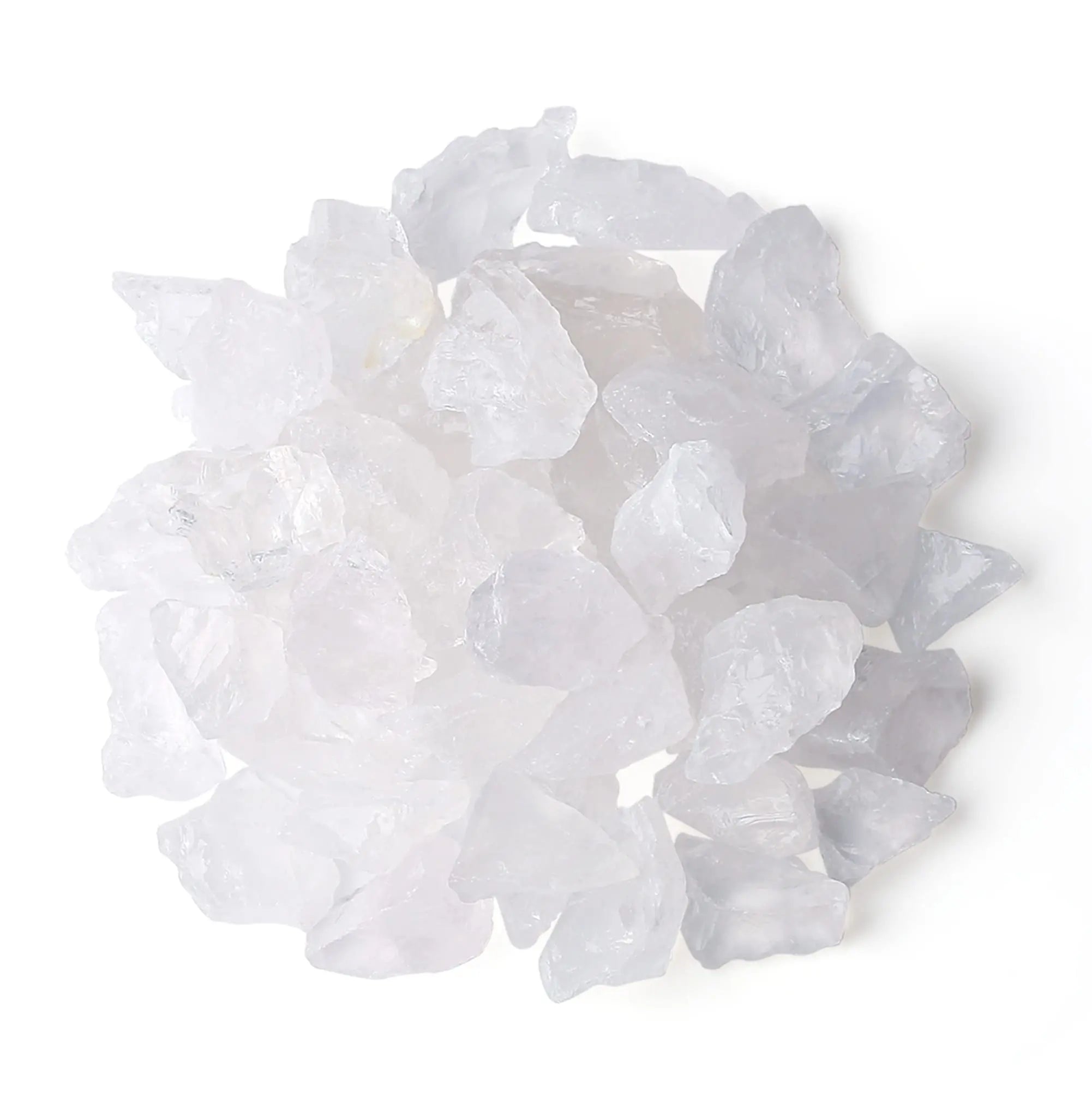 MAIBAOTA Natural Clear Quartz Crystals Bulk Raw Healing Crystal Stones 1" Raw Rough Gemstones Rocks for Tumbling Polishing Cutting Reiki Witch Quartz Crystals Divine Frequency