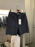 Loose Casual Women's Five-Point Denim Shorts Divine Frequency