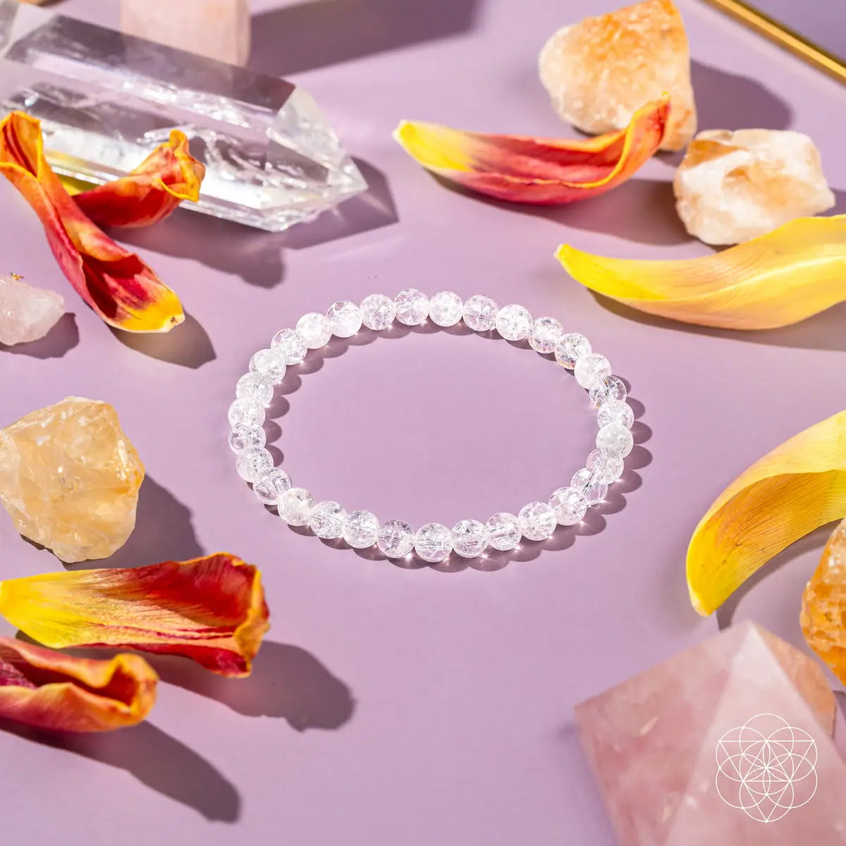 Emotional Ice Bath – The Ice Quartz Bracelet | 6mm Conscious Items
