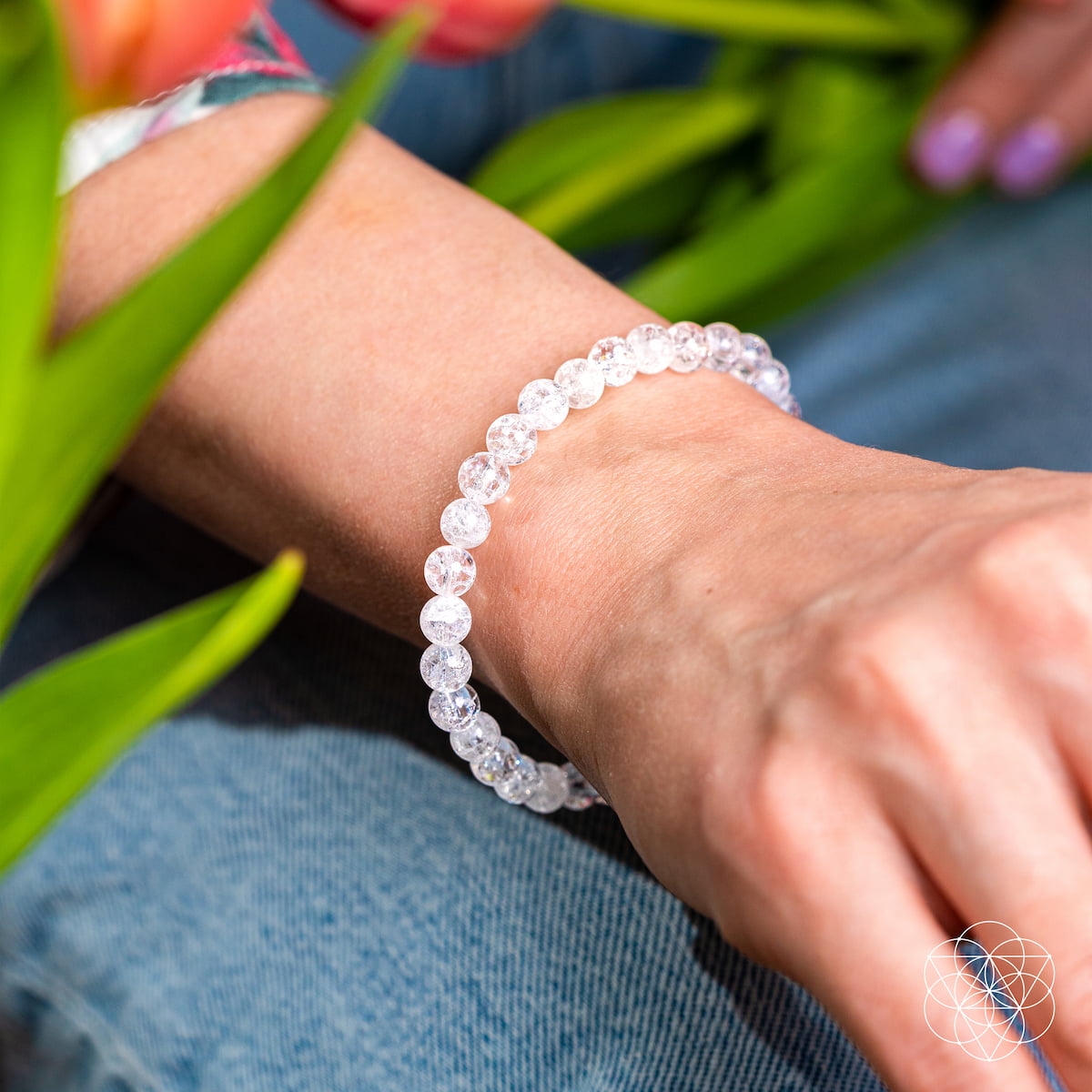Emotional Ice Bath – The Ice Quartz Bracelet | 6mm Conscious Items
