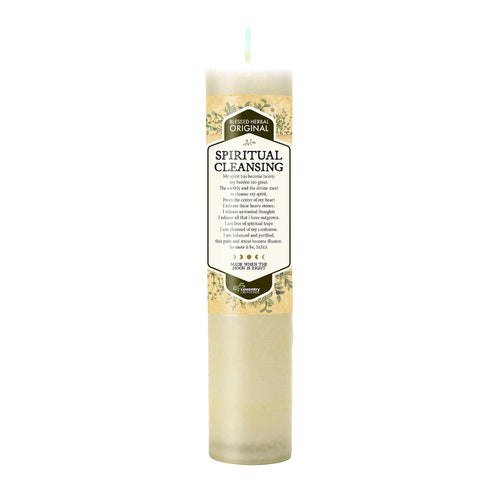 Blessed Herbal Candle Spiritual Cleansing Divine Frequency
